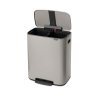 Kosz pedałowy BO 2x30L Soft Grey